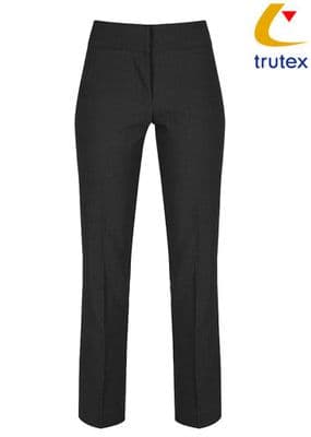 Girls Black Slim Leg Trouser