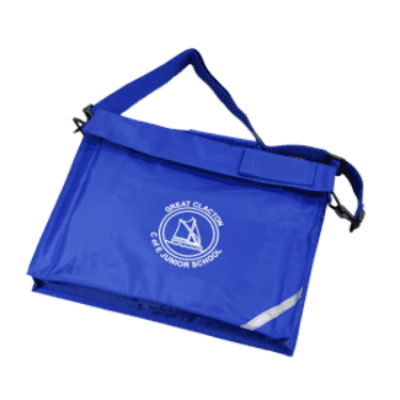 Great Clacton Junior School Book Bag with Strap