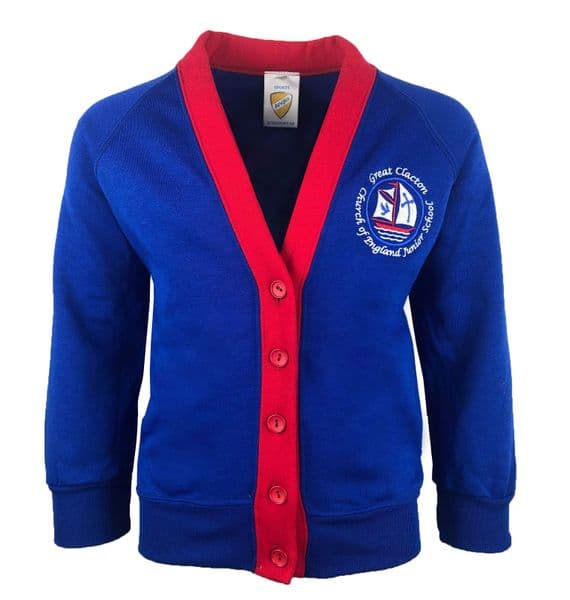 Great Clacton Junior School Sweatshirt Cardigan