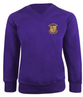 Holland Park Primary School V Neck Sweatshirt