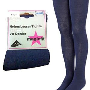 Navy Twin Pack School Tights