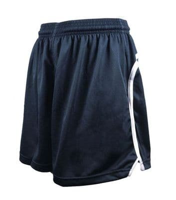 Navy with White Taping PE  Shorts