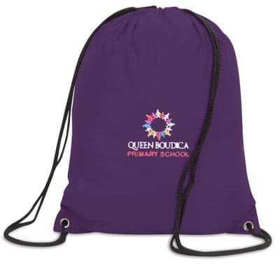 Queen Boudica Primary Drawstring PE Bag
