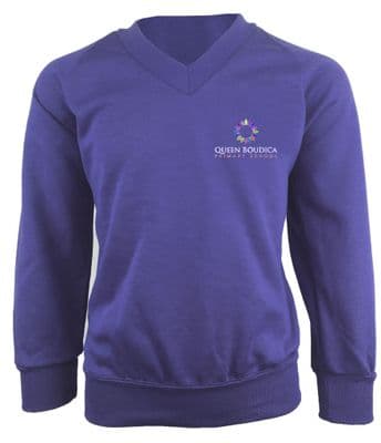 Queen Boudica Primary V-Neck Sweatshirt