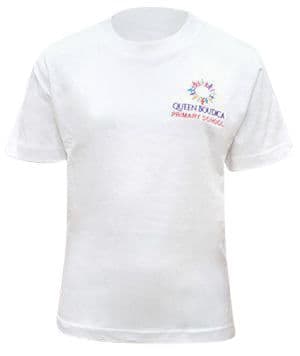 Queen Boudica Primary White PE T-Shirt
