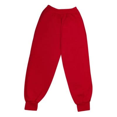 Red Junior Jogging Bottoms