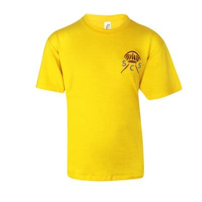 St Clare's School T-Shirt Gold