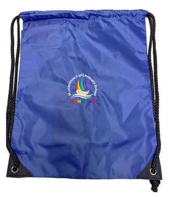 St Lawrence Primary Drawstring Bag