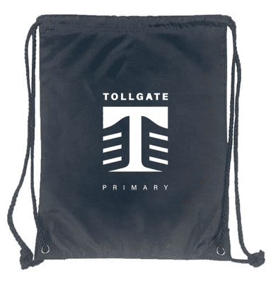 Tollgate Primary Drawstring Bag