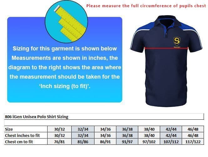 Trinity School GCSE PE Polo Shirt