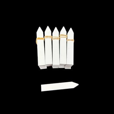 120 x 20mm Stick In, White - 250  (600 microns)