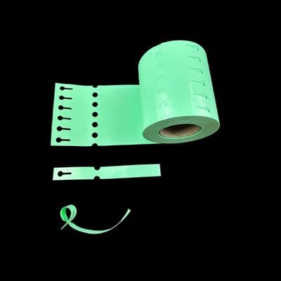 150 x 17mm Softprint Loophold, Green - 1000