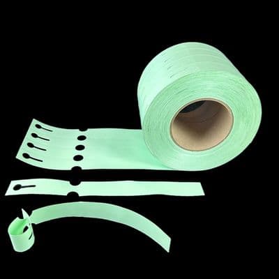 230 x 25mm Softprint Loophold, Green - 1000