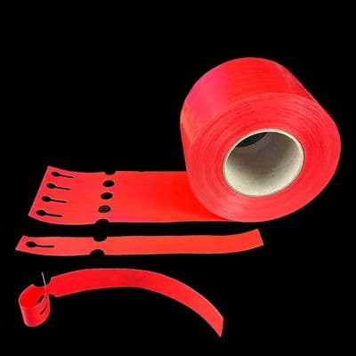 230 x 25mm Softprint Loophold, Red - 1000