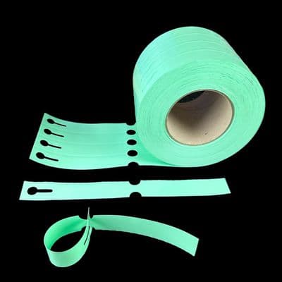 250 x 25mm Softprint Loophold, Green - Big Drum - 1000
