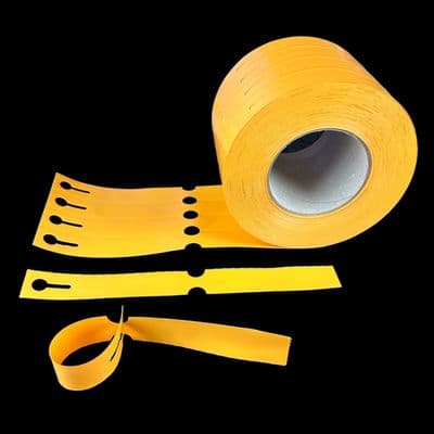 250 x 25mm Softprint Loophold, Orange - Big Drum - 1000