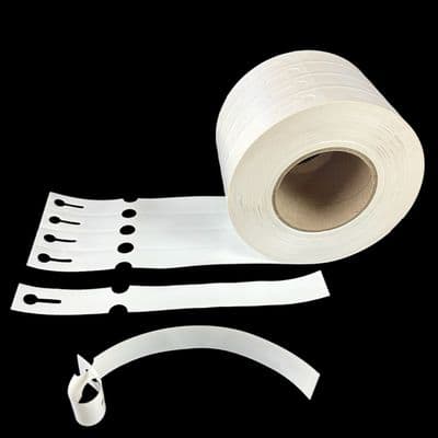 250 x 25mm Softprint Loophold, White - 1000