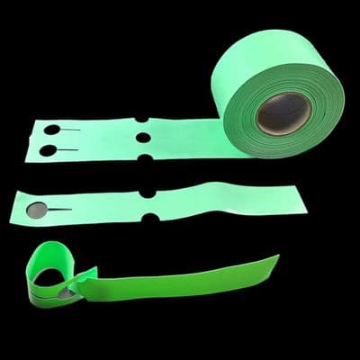 400 x 50mm Softprint Loophold, Green - 500