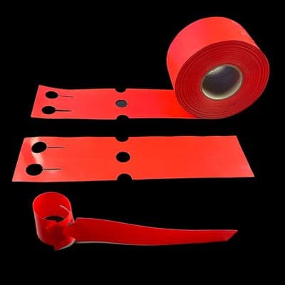 400 x 50mm Softprint Loophold, Red - 500