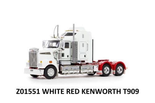 Drake Kenworth T909 White/Red