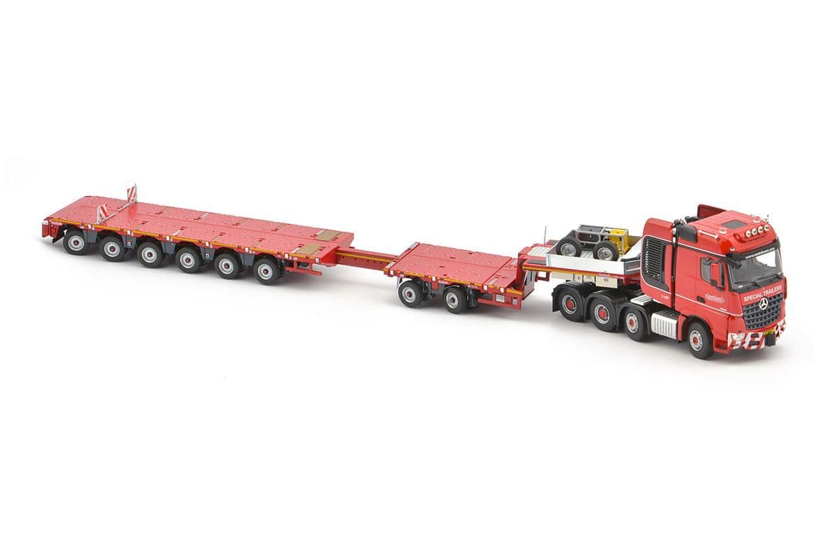 IMC Scania Mercedes Arocs Nooteboom Red Line