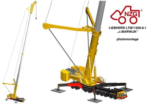 NZG Liebherr LTM11200 Marwijk