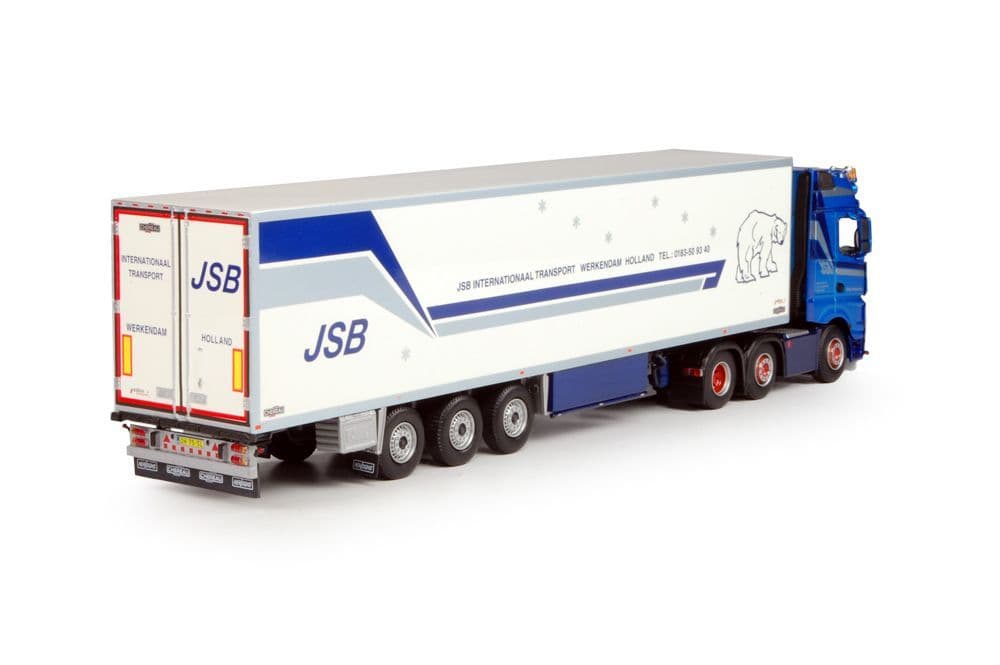 Mercedes Actros à l'échelle 1/50 par Tekno