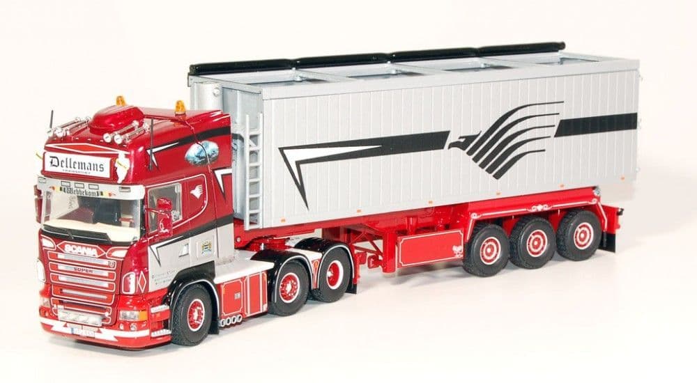 Tekno Dolly 2 Assi 62404 Per Autocarri E Rimorchi Modellismo