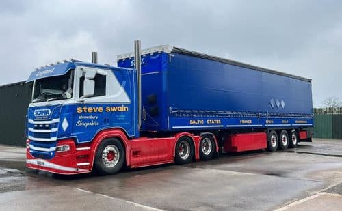 Tekno  Scania Flat roof   Steve Swain ( Pre Order  )