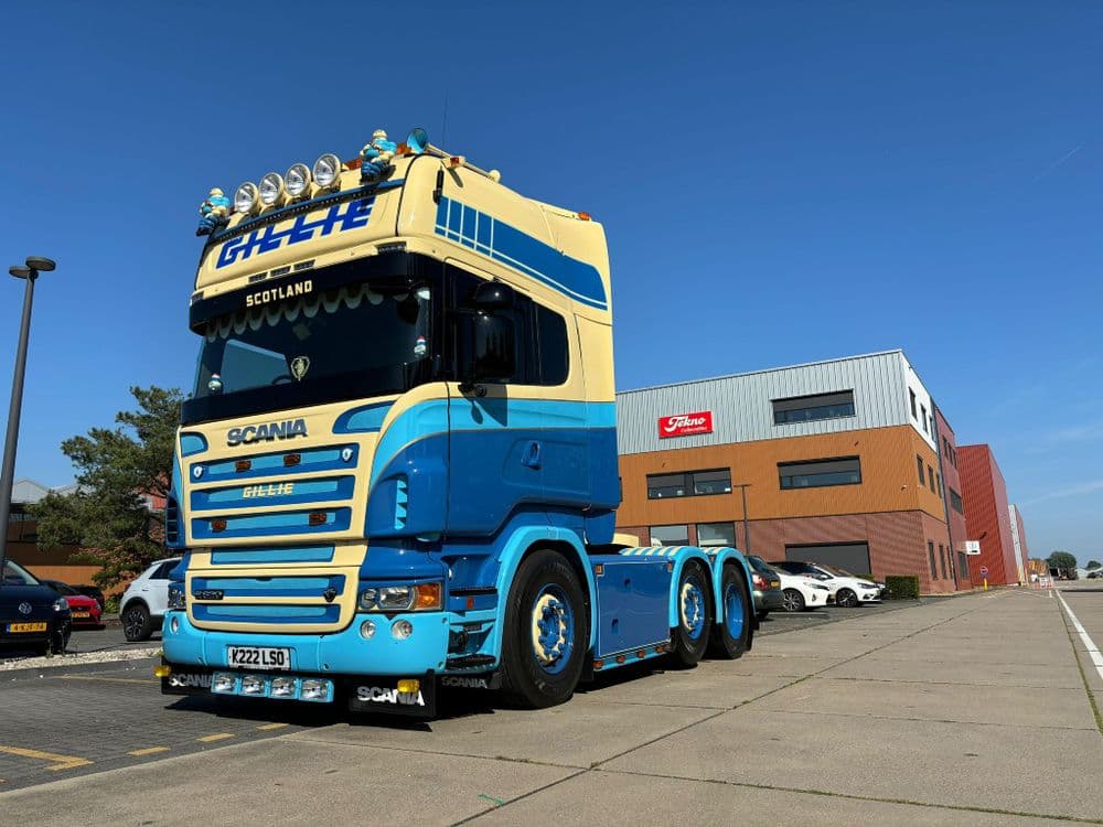 DV11120 CAMION ELIGOR1/43 Scania Serie R New Topline Cerealiere Solytrans 114797 EUR 187,49 - FR