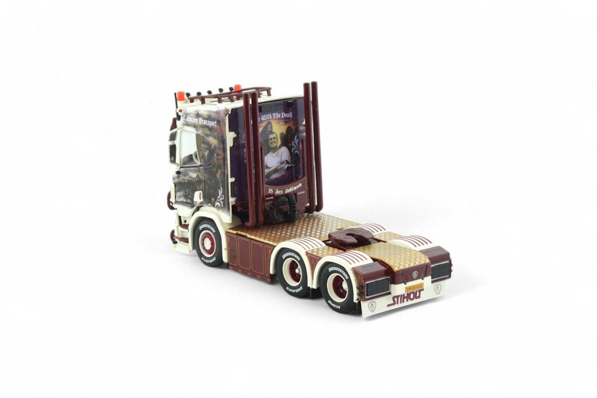 Tekno限定 SCANIA R620 レア商品 1/50 Tekno 81282 - Scania NG R 6x2 Truck with Trailer VOWA Prince