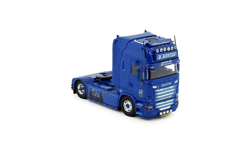 Camion Citerne Tekno Scania Esso 1:50 - Modèle Réduit Occasion En Zamak, Réf. 445