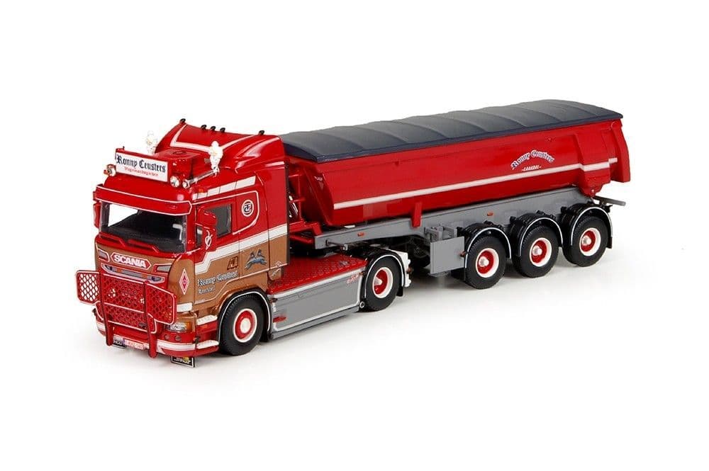 Tekno 84643 Scania R Tracteur 6X2 + Semi Frigo 3 Essieux Ronny Ceusters Tekno 84643 Scania R Tracteur 6X2 + Semi Frigo 3 Essieux Ronny Ceusters
