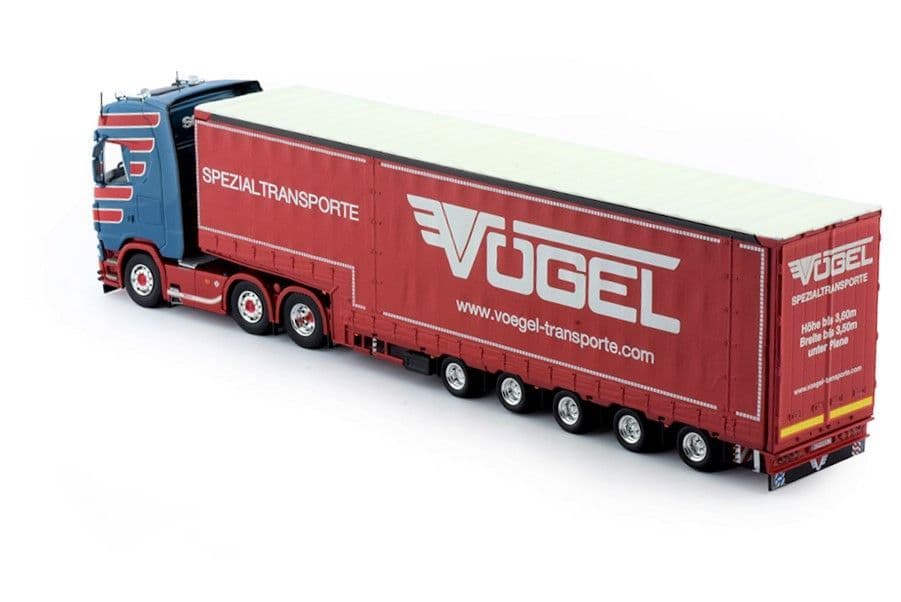 Tekno Scania S Vogel Machine Trailer