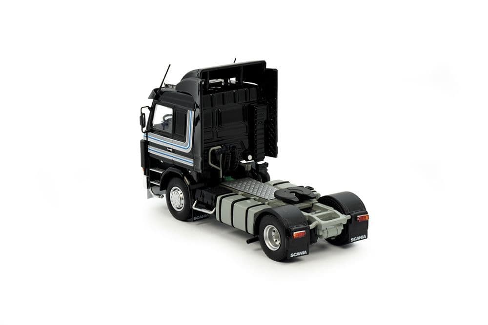 Tekno 1/50 - Scania 143 M 450 Avec Remorque Frigorifique - Rouge - Occasion En Boîte