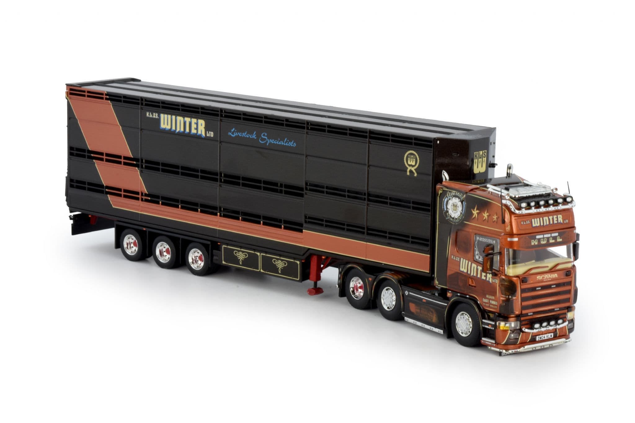 Tekno,wsi,imc. Scania Winter Ltd.N°307/325. 1/50. - FR