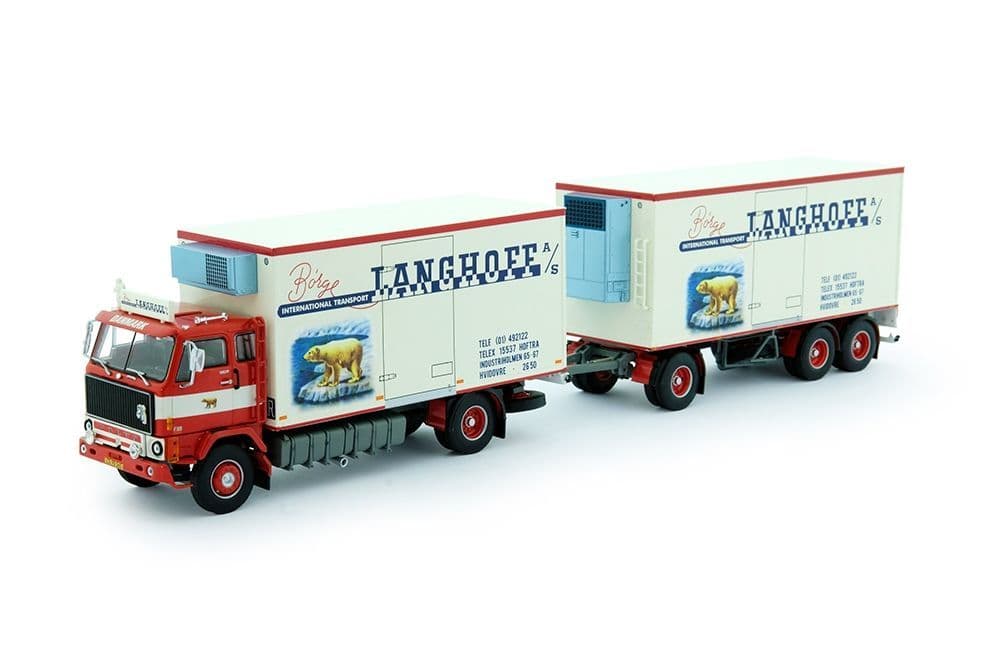 Tekno 81645 Griglia Di Ricambio Per Volvo F88/89 – Arancione, Scala 1:50, Modellismo