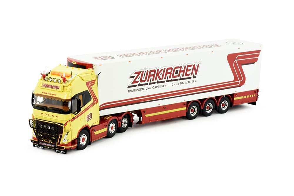 Figurine VOLVO FH04 GL 6x2 porteur avec remorque 2+2 Essieux HENRIK Figurine VOLVO FH04 GL 6x2 porteur avec remorque 2+2 Essieux HENRIK