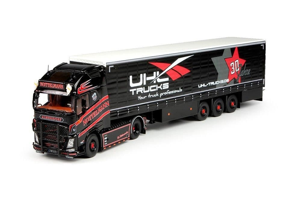 1/50 volvo FH nottelmann カーテンサイド　トレーラー Tekno Volvo Nottelman