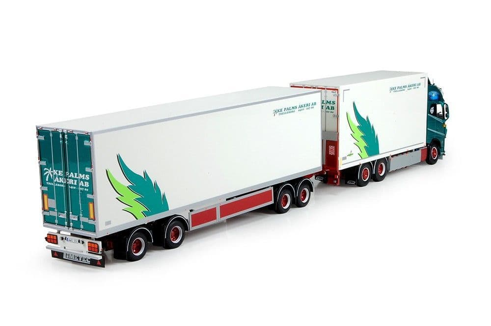Tekno 1/50 Scale - Jim072 Volvo Covered Truck and Trailer