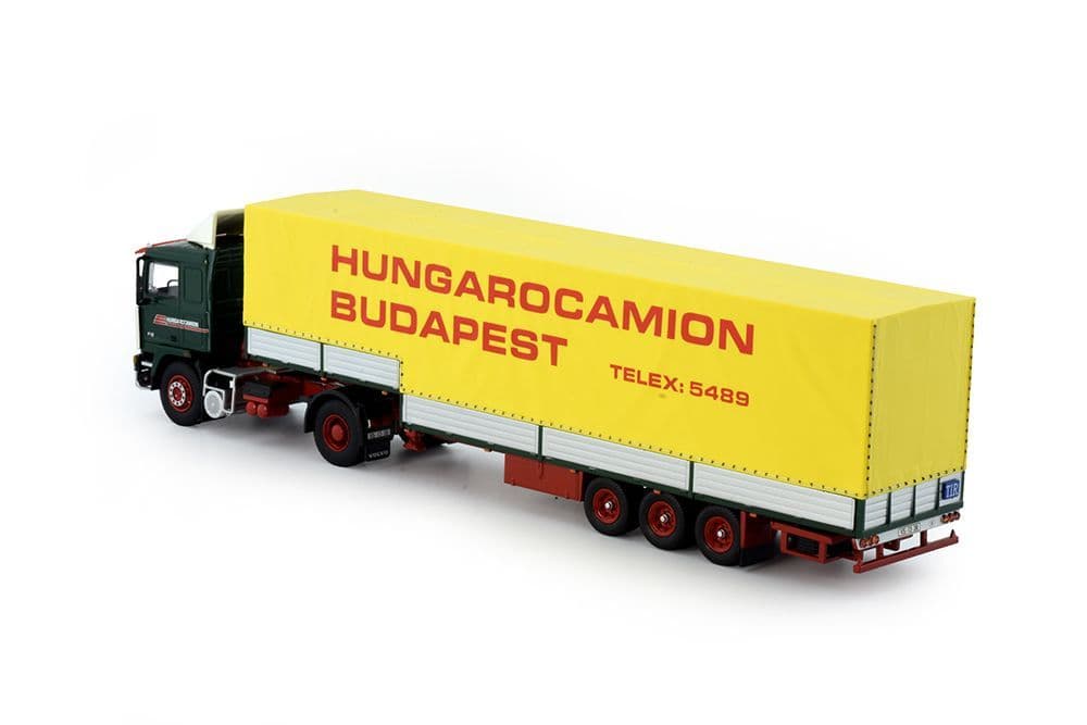 TEKNO 1/50 SCALE Volvo Fh12 Tractor Cab + Euroveen Open Trailer Boxed