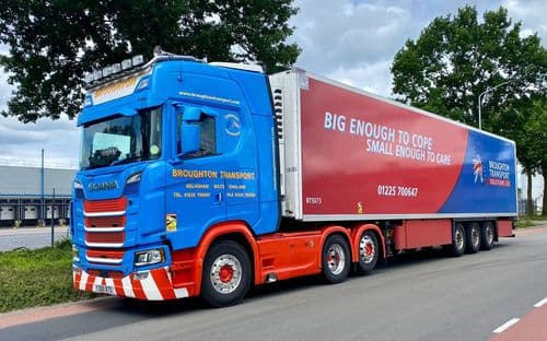 WSI/ADMT Scania 590 S Broughton Transport Melksham  England ( Sold out on Pre -Order -Waiting List)