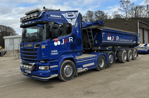 WSI/ADMT Scania R580 JKR Contractors Ellon Aberdeenshire ( Sold out on Pre Order-waiting list )