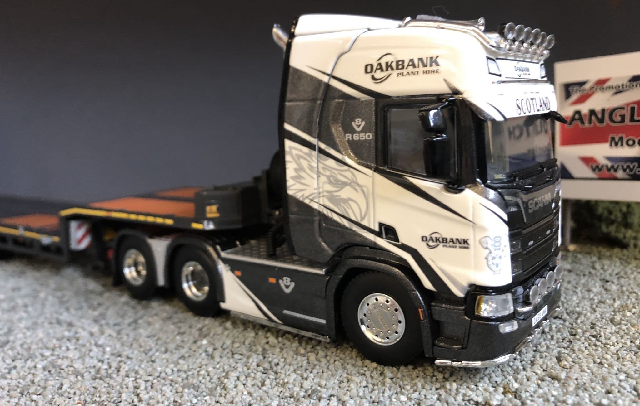 1/50 SCANIA R650 6×4 \"外薗運輸機工\" / WSI 1/50 SCANIA R650 6×4 