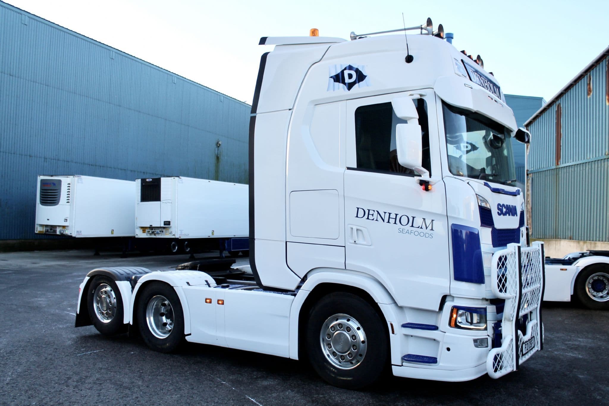 WSI/ADMT Scania S Denholm Seafoods Peterhead Scotland Sold out on pre ...