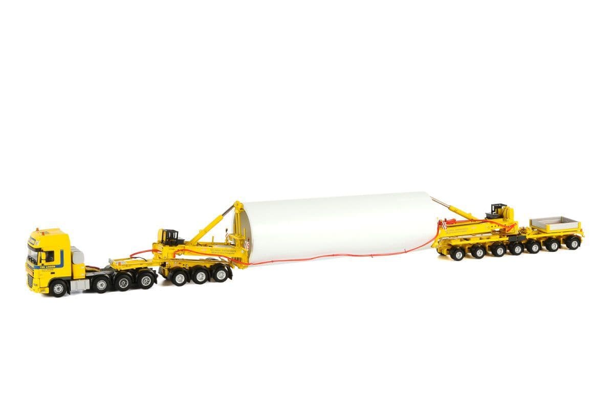WSI 1/50 スカニア Windmill トレーラー Nooteboom Bolk; Volvo FH3 Gl 8x4 Mega windmill | WSI Models