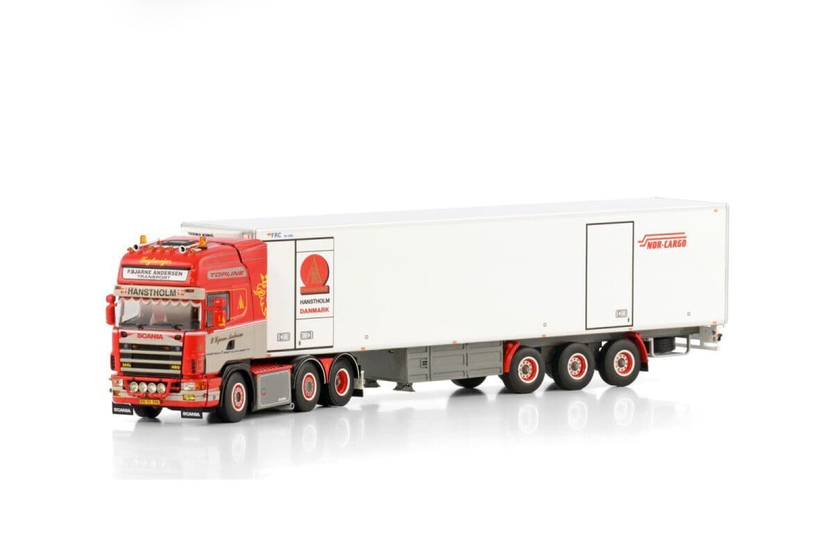 Modèle Réduit WSI 1/50 - Conteneur Remorque Ballast Rouge WL-ACC004 - Diecast, Occasion