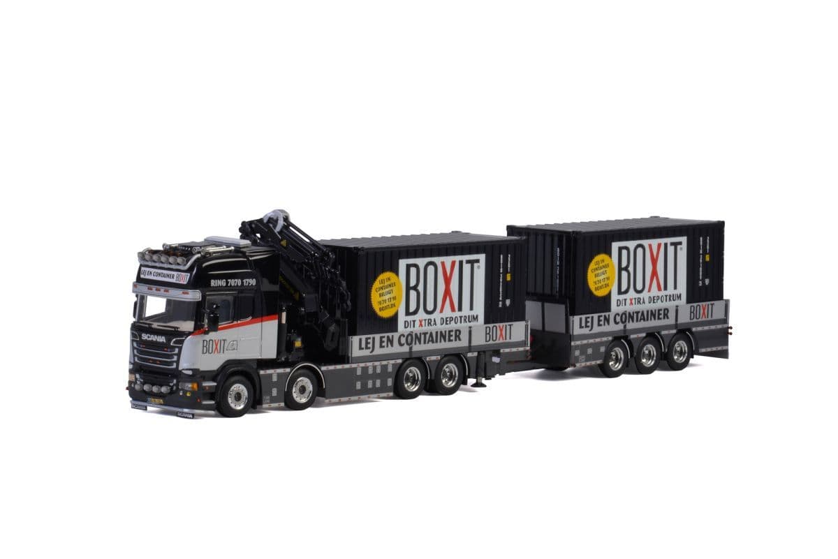 WSI SCANIA&TRAILER&CONTAINER ONE セット WSI Models Scania TC Trading