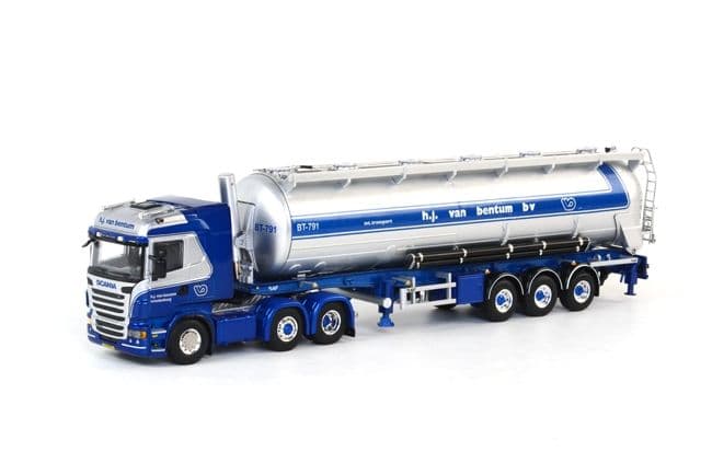 WSI 9808 SCANIA TOPLINE- TANKER 1/50 WSI Models SCania H J Van