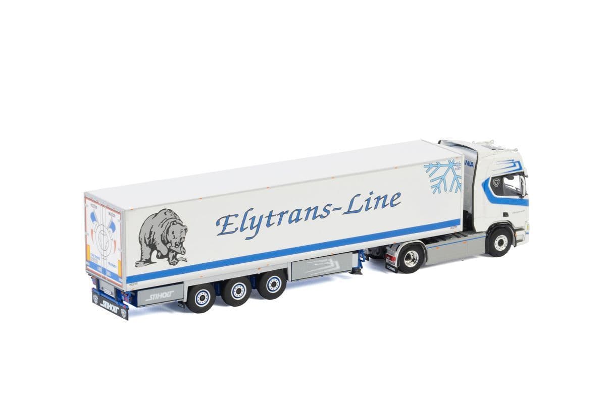 CAMION ELIGOR 1/43 SCANIA SERIE R HIGHLINE FRIGO ROBIN CHATELAIN
